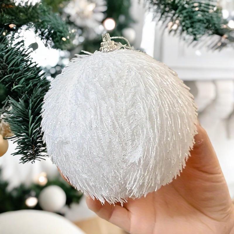 6-Piece Christmas Ball Ornament Set | Festive Holiday Decorations