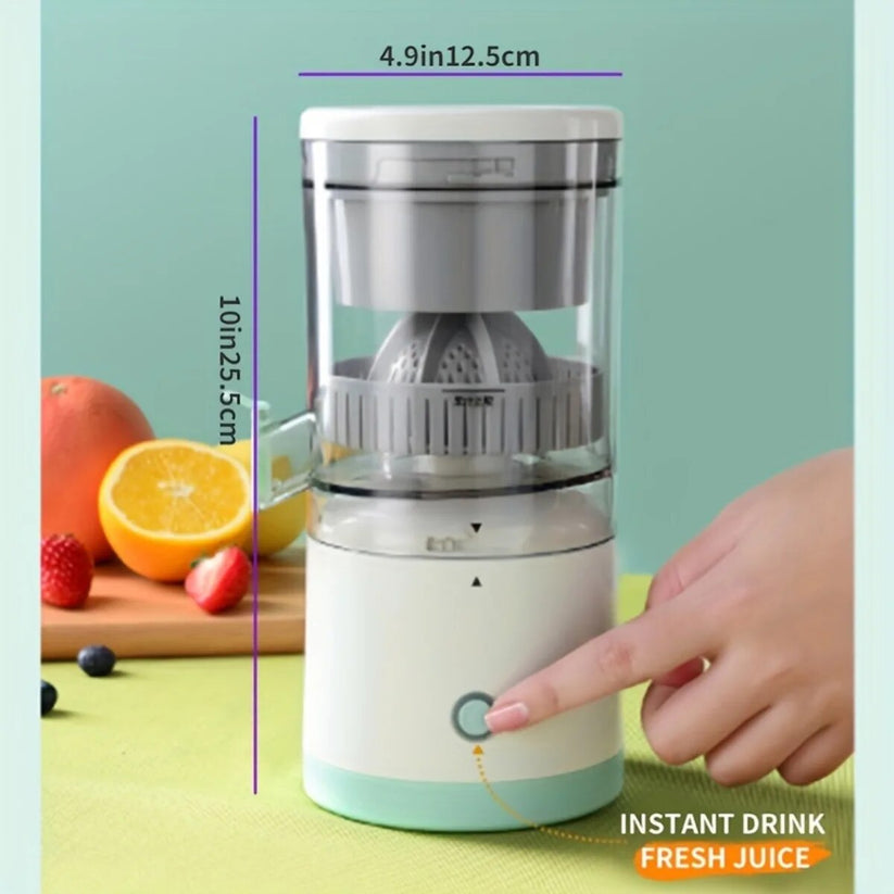 Portable USB Juicer – Rechargeable Mini Blender & Juice Machine (12.5cm x 25.5cm) for Home & Travel