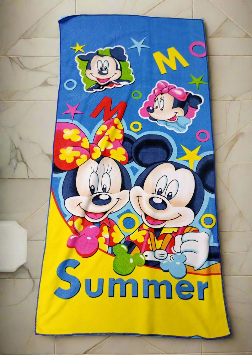 Cartoon Themed Towels