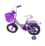 Size 12 Kids Training Bike  Stylish and Sturdy with Trainer Wheels