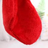 Luxury Red Velvet Christmas Stockings | Set of 2| Size 41cm x 23cm