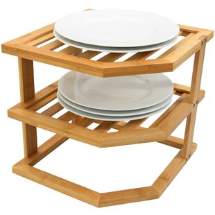 Multifunctional 3 Tier Corner Bamboo Kitchen Storage Spice Rack| Space Optimized and Strong