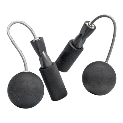 Cordless Skipping Rope  | Black, Tangle Free Design for Indoor & Outdoor Cardio Workouts