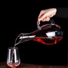 Elegant Glass Wine Decanter | Enhance Wine Aroma & Flavor