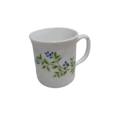 36 pcs Set 290 ml Mugs | Classique Lush Green | Elegant and Vibrant Design