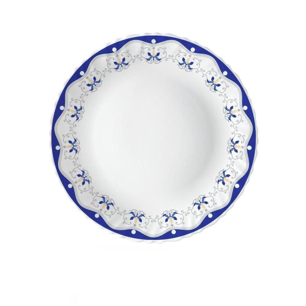 36-piece 10 Signature Full Plates Royal Blue Set