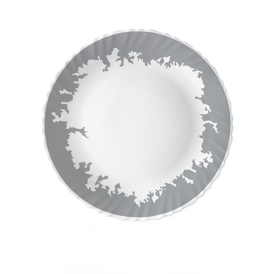 36-piece 10 Signature Full Plates Silver Luna Set