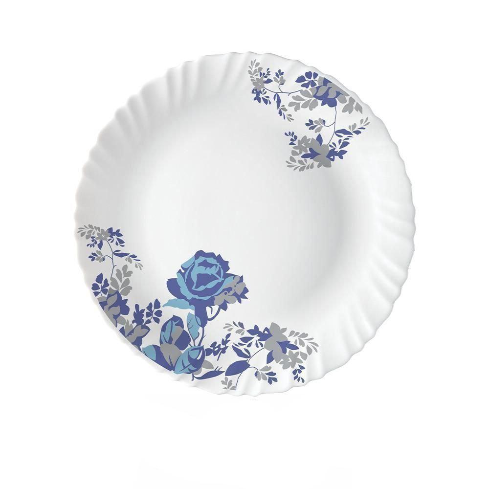 36-piece 10 Signature Full Plates Blue Cascade Set