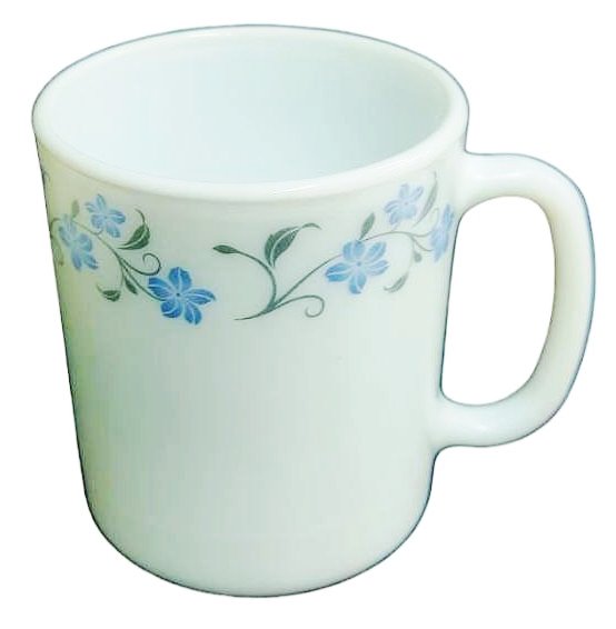 36pcs 29 cl Mugs | Grace Blue | Elegant Design | Porcelain