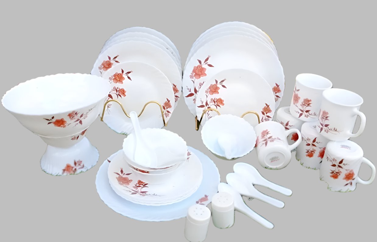 39pcs Classique Eros Dinner Set | Elegant Porcelain Tableware