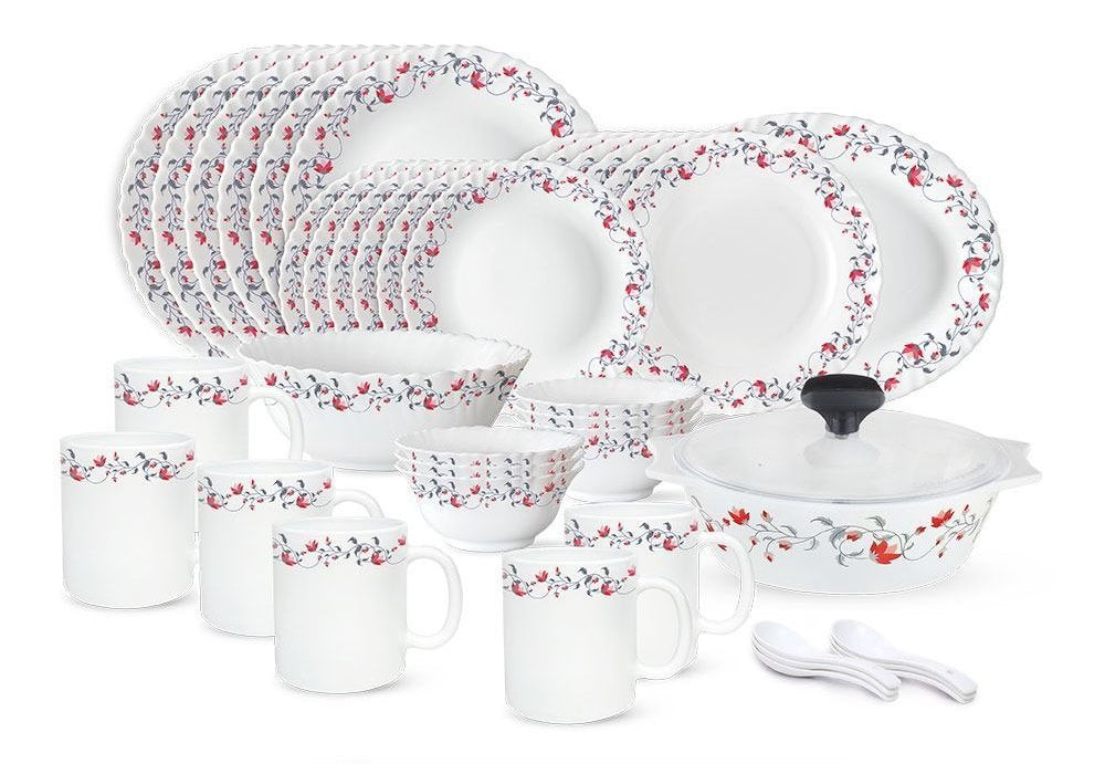 Signature 40 pcs Dinner Set | Pentas | Elegant and Contemporary | Porcelain