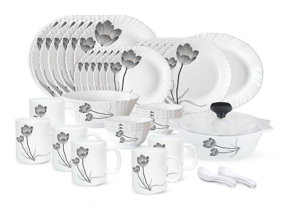 Signature 40 pcs  Dinner Set | Millenia | Sophisticated and Contemporary | Porcelain