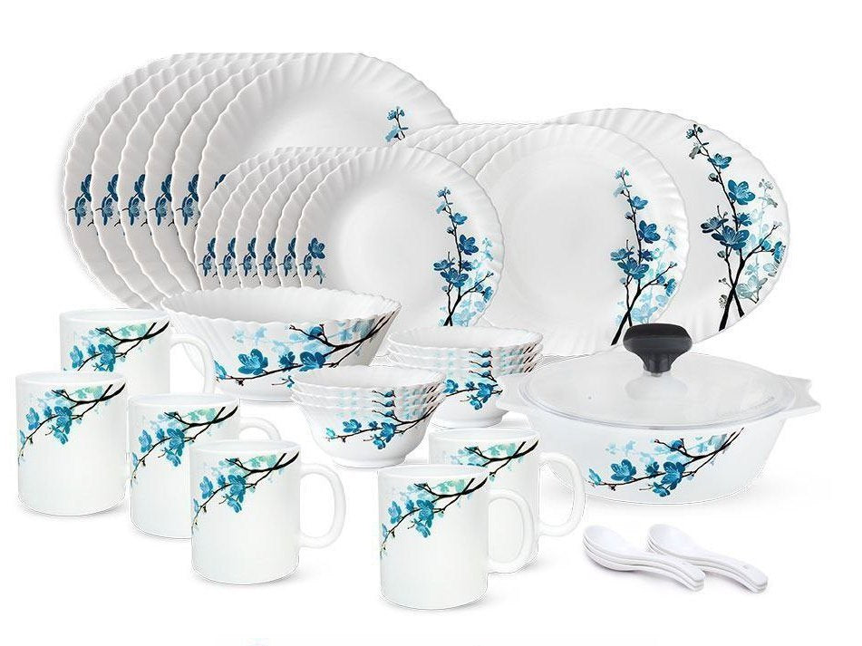 Signature 40 pcs Dinner Set | Mimosa | Elegant and Colorful | Porcelain