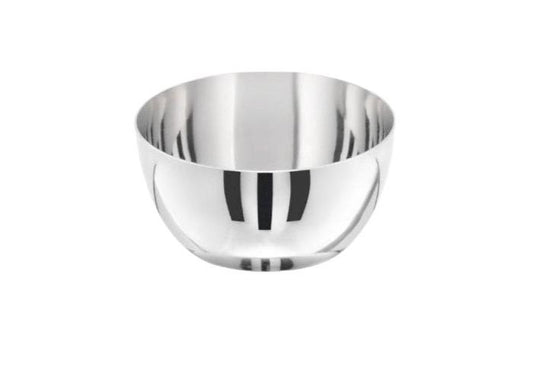 Apple Wati Stainless Steel Small Bowls | 144 Piece Set | Durable, Stackable, and Rust Resistant