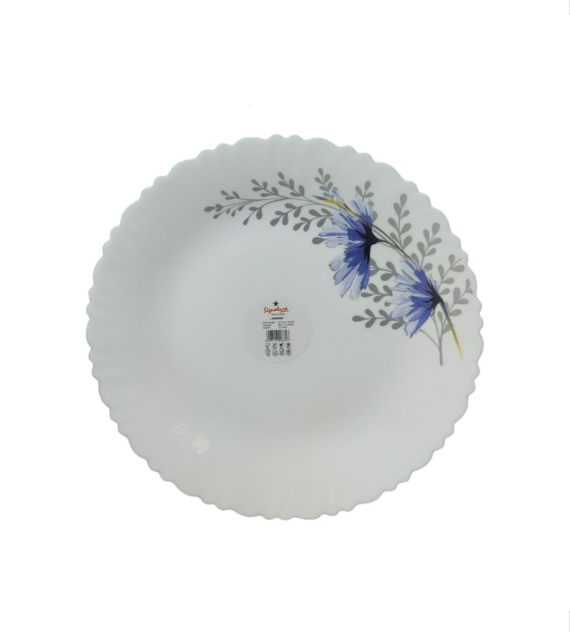 36-piece 10 Signature Full Plates Bell Flowers Set