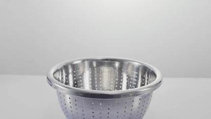 Xifa Stainless Steel Colander | Rust-Resistant Drain & Strainer in 28cm & 30cm | Versatile Kitchen Essential