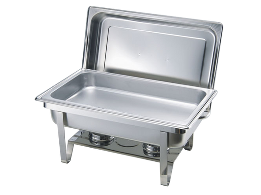 9 Ltr Single Chafing Dish SG 433/1 | Stainless Steel Buffet Server for Catering and Events