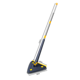 Furaha Finds Long Handle Triangular Twist Mop 360° rotating mop with hands free wringing, ideal for deep cleaning floors, walls,ceilings, and hard to reach corners.